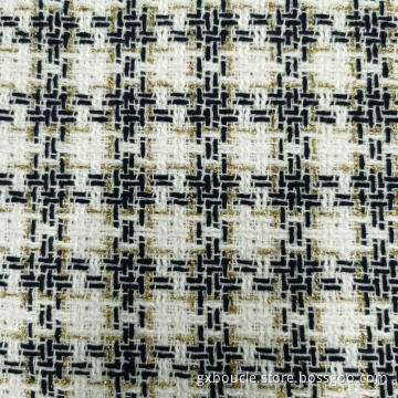 Excellent Quality Boucle Style Houndstooth checked fabric